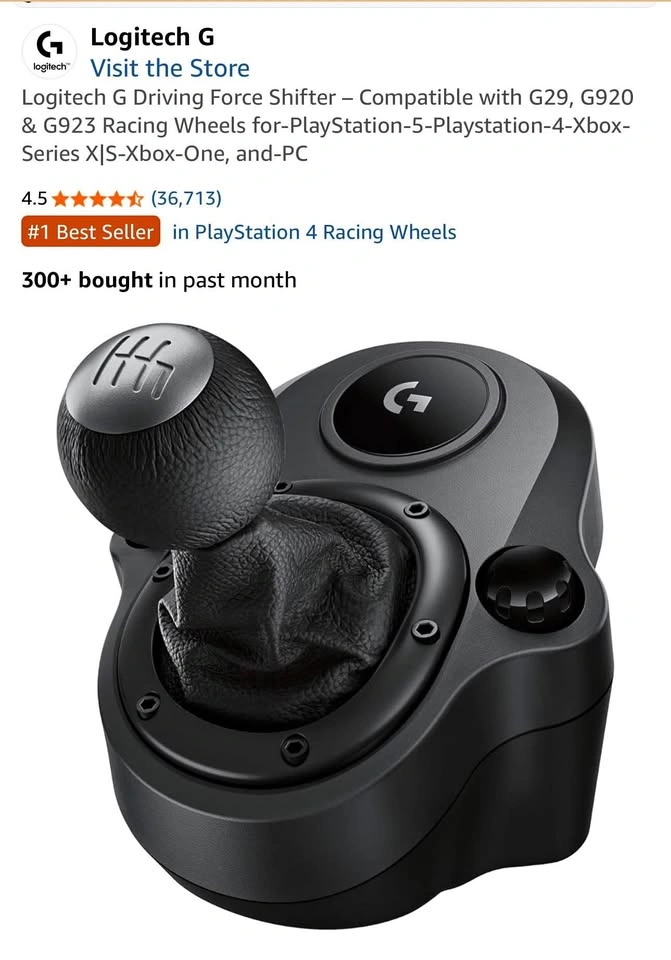 Logitech G Driving Force Shifter
