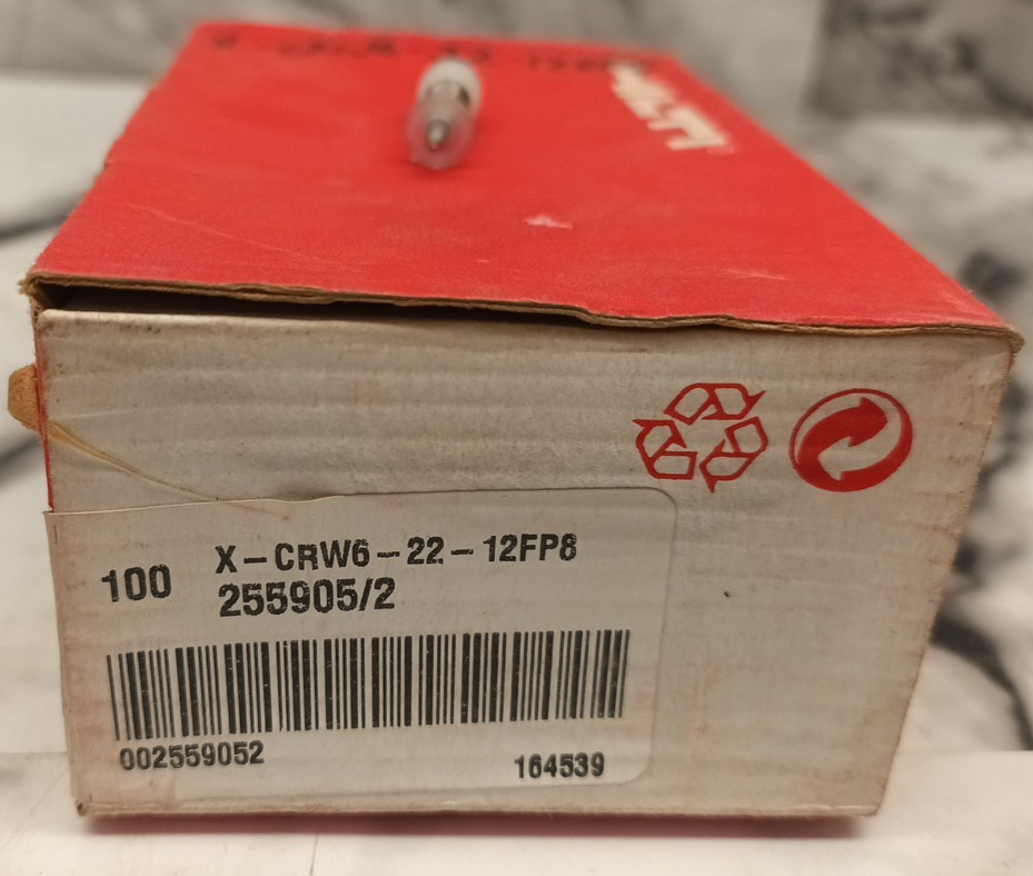 HILTI X-CRW6-22-12FP8 Stainless Stud 255905/2 (100 in Box) - photo 3