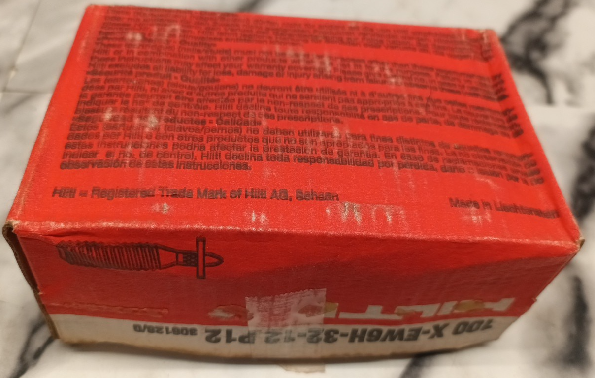 Hilti X-EW6H-32-12 P12 Threaded Stud - 100 in Box - photo 4