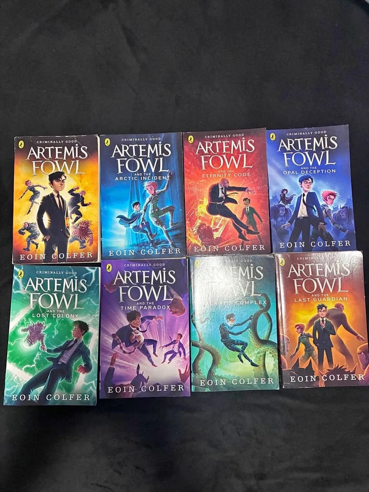 Artemis Fowl OG Books 1-8