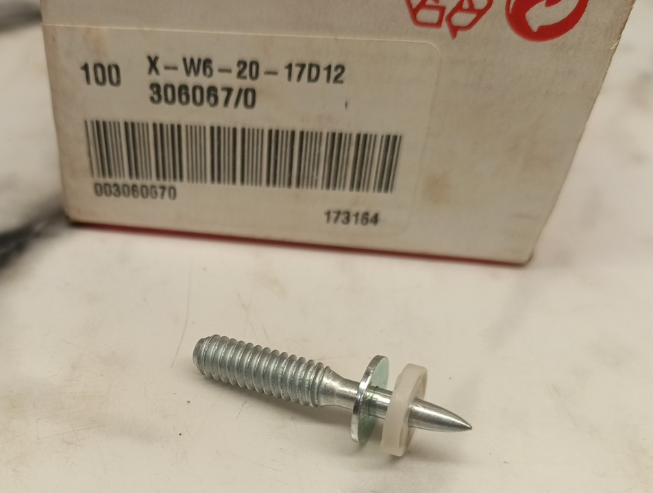Hilti X-W6-20-17D12 Box of 100 - 306067/0
