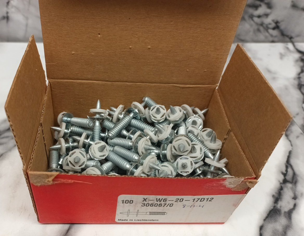 Hilti X-W6-20-17D12 Box of 100 - 306067/0 - photo 3