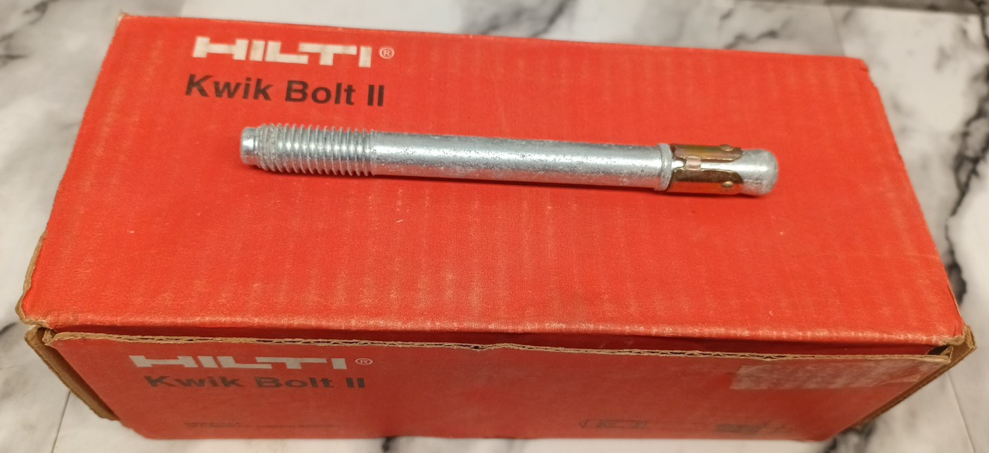 Hilti Kwik Bolt II Wedge Anchors - 1/2" x 5-1/2", 25 pcs - photo 2