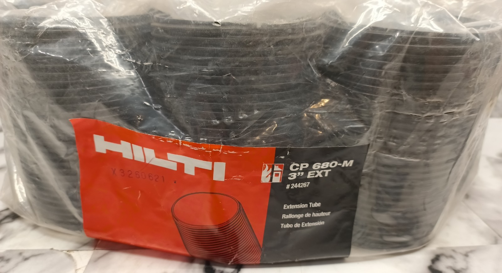 Hilti 244267 CP-680-M 3" Extension Tube (10 Pack) - photo 2