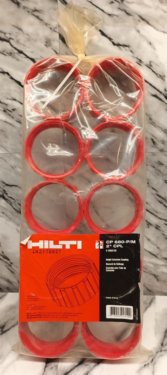 10 Hilti CP 680-P/M 2" CPL Height Extension Couplings