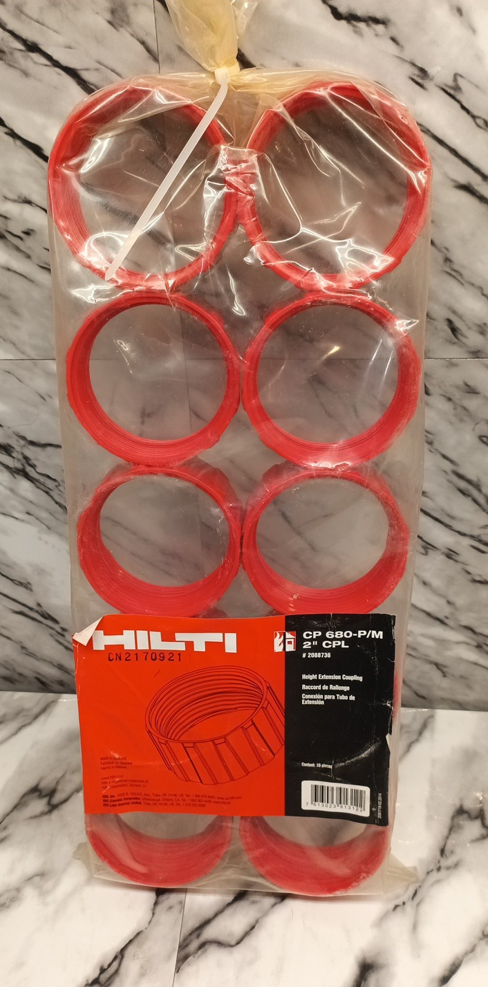 10 Hilti CP 680-P/M 2" CPL Height Extension Couplings - photo 5