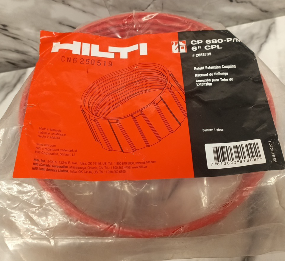Hilti CP 680-P/M 6" Coupler Height Extension - photo 2