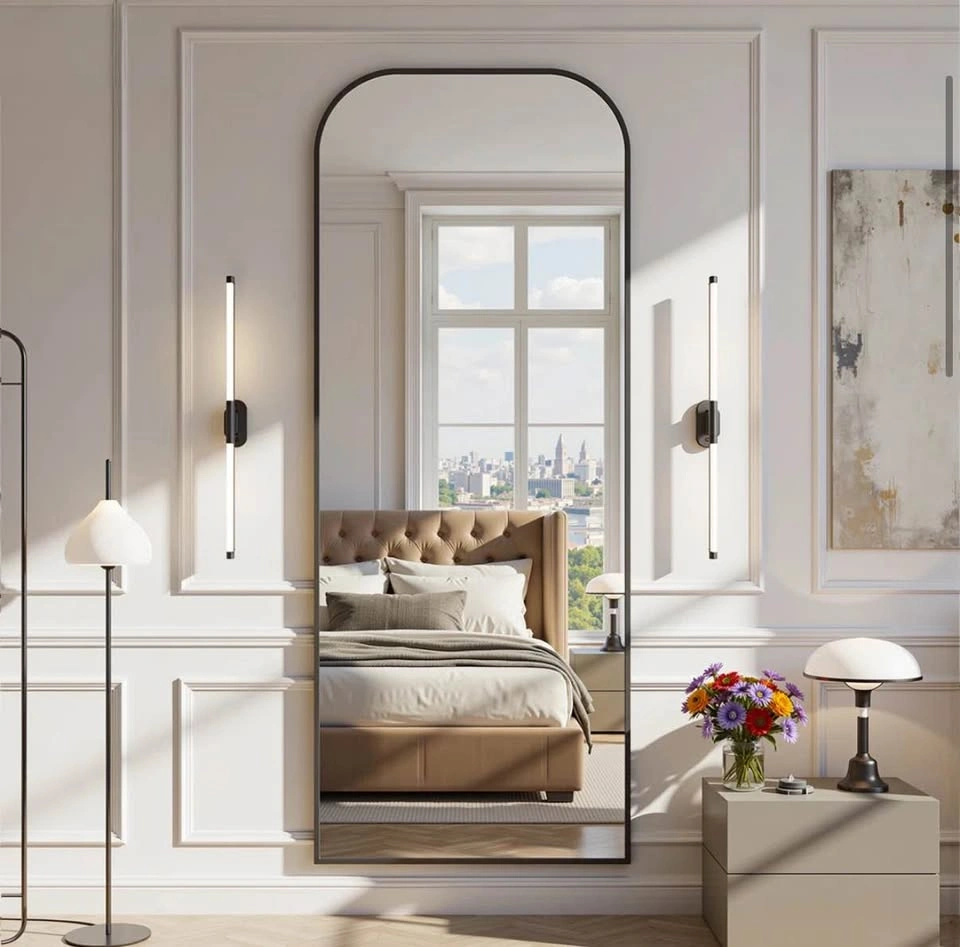 Stunning Arched Metal Oversized Full-Length Mirror - photo 4