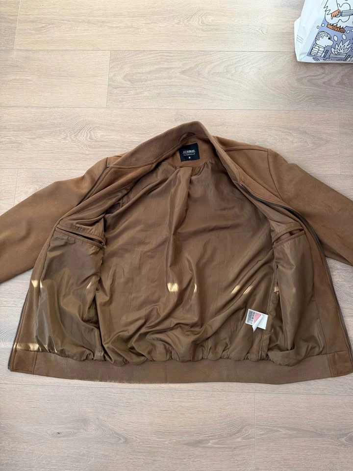 LC Waikiki Brown Bomber Jacket - Size M - photo 3