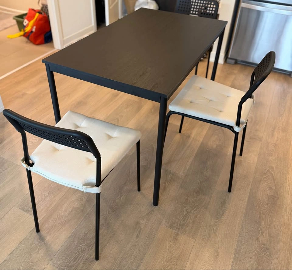 IKEA Sandsberg Table and 3 Teodores Chairs - photo 2