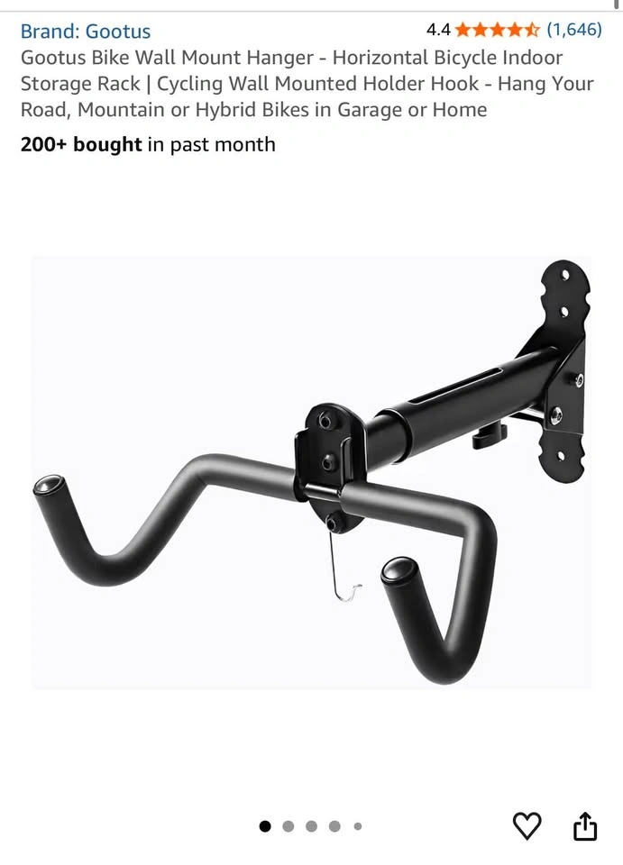 Gootus Bike Wall Mount Hanger - New - photo 4