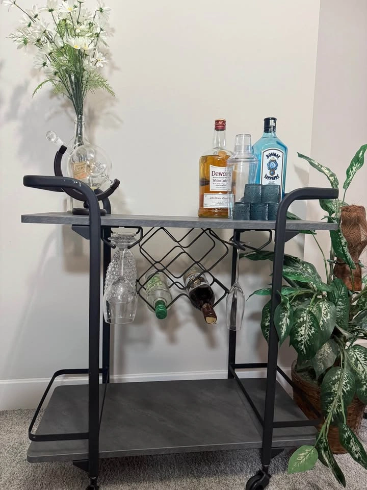Bar Cart with wheels - photo 4