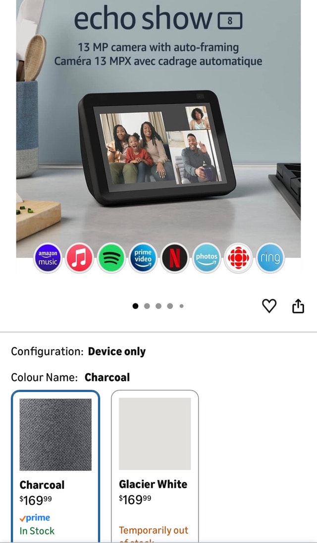 Amazon Echo Show 8