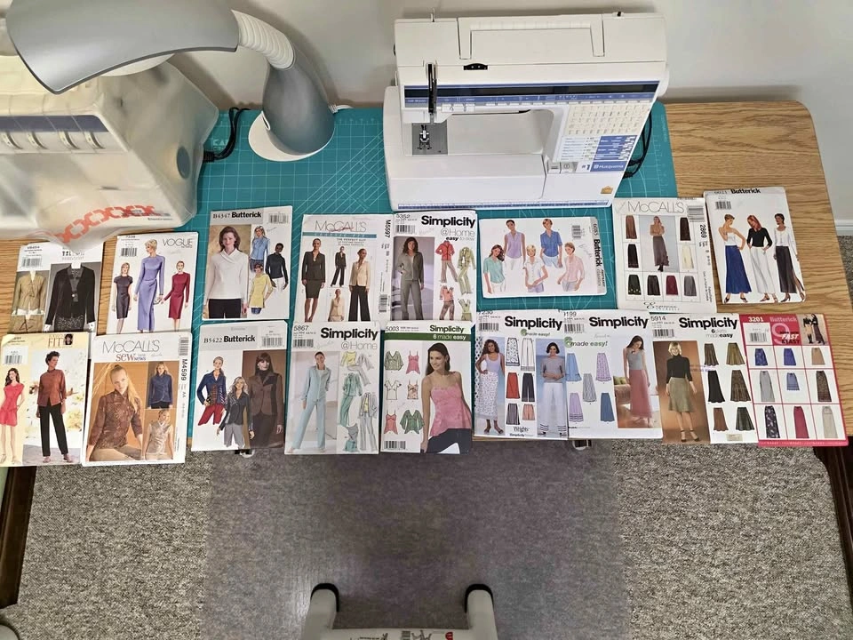 17 Women's Uncut Sewing Patterns