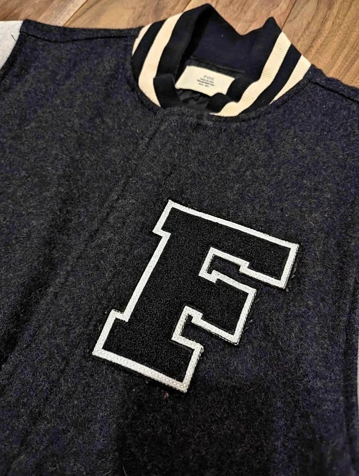 Fear Of God FOG Wool Varsity Jacket - Medium