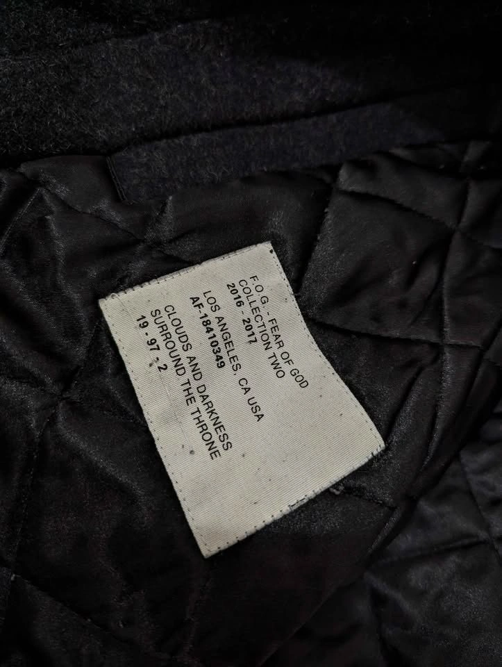 Fear Of God FOG Wool Varsity Jacket - Medium - photo 4