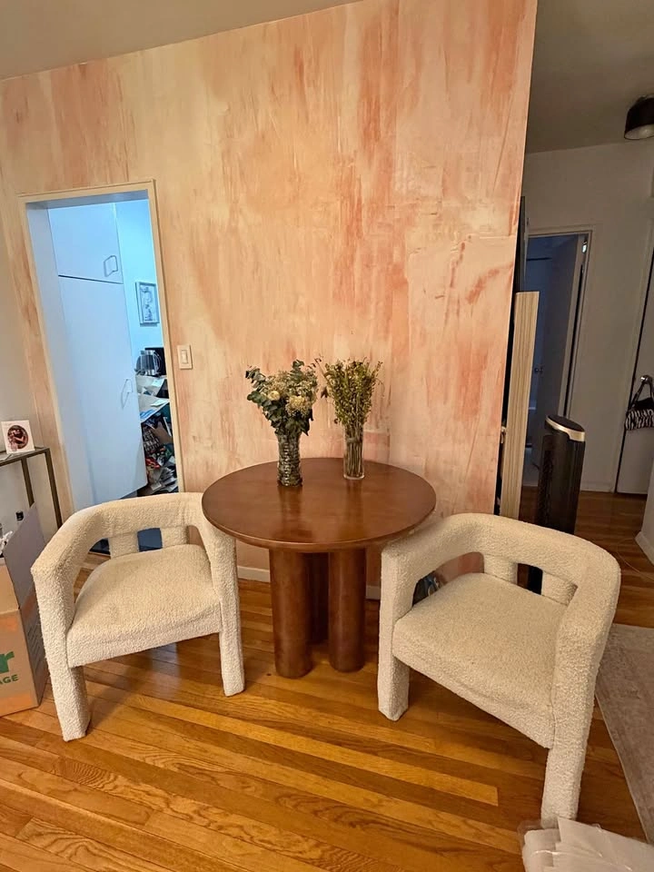 Boucle Dining Chairs (each $100)