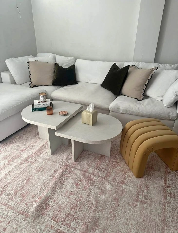 Sectional Modular Couch with Ottoman - Homethreads