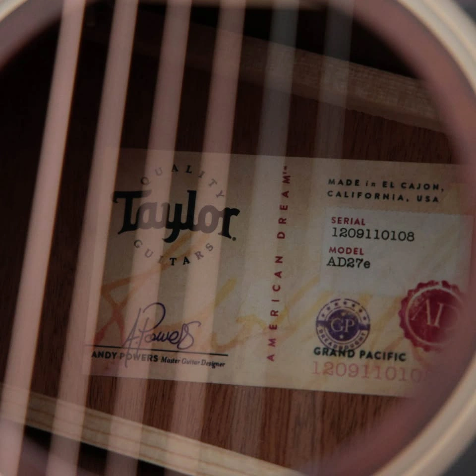 Taylor AD27e Acoustic Guitar - photo 3