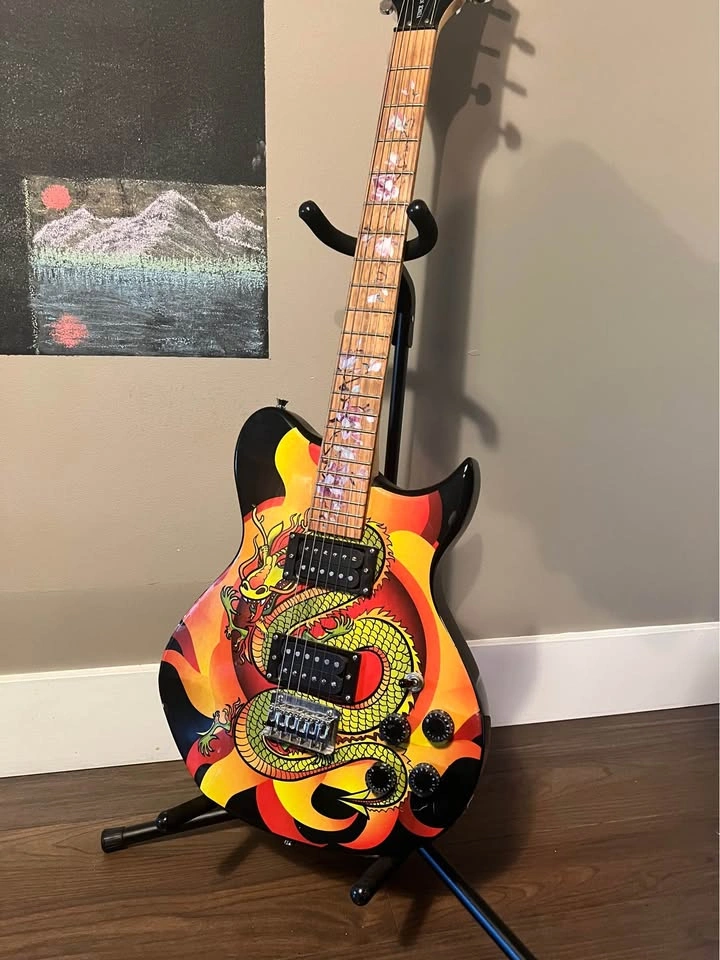 Vince Neil Washburn CUSTOM Electric Guitar - photo 2