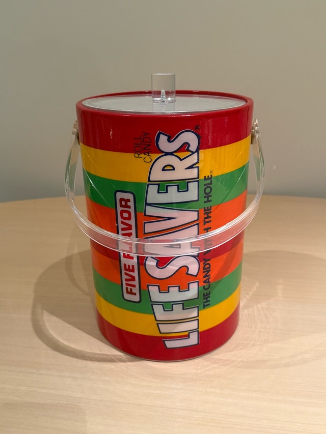 Life Savers Colorful Vintage Style Ice Bucket - photo 3