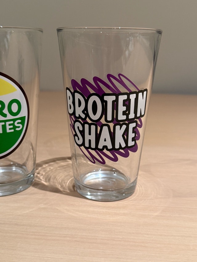 Funny Novelty Pint Glass Set - photo 2
