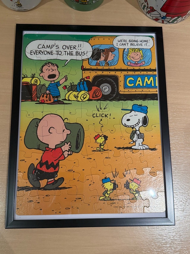 Charlie Brown Puzzle Framed & Mug Set - photo 2