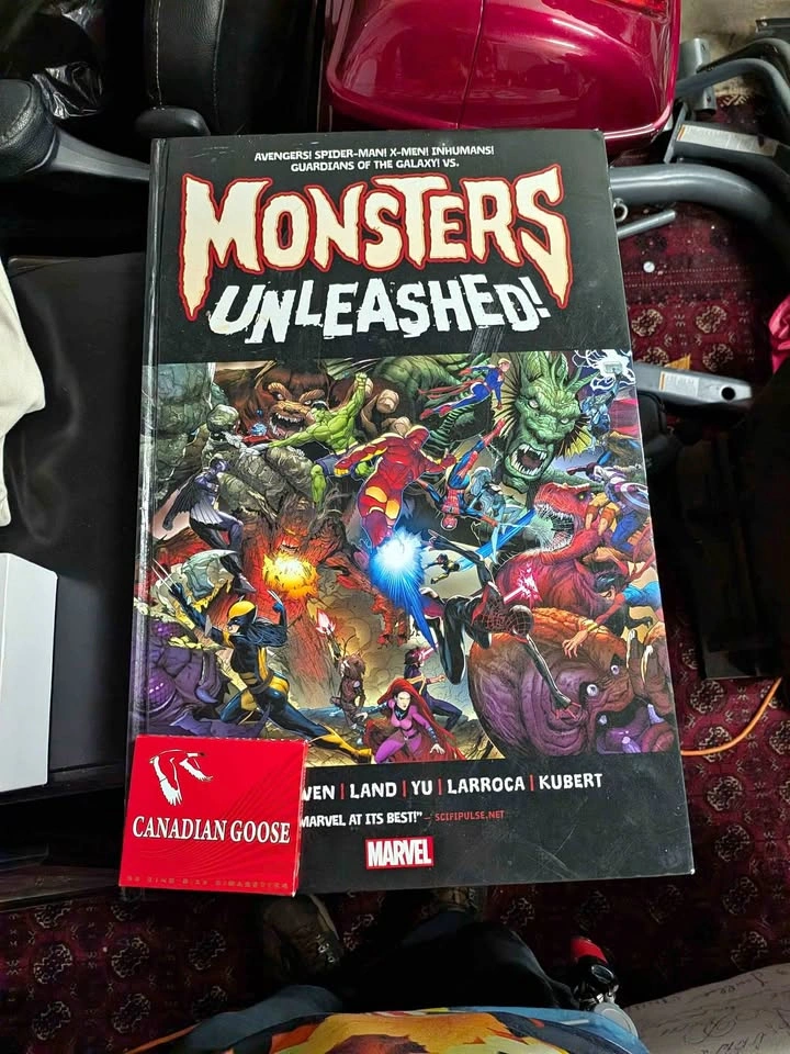 MARVEL MONSTERS UNLEASHED HARDCOVER