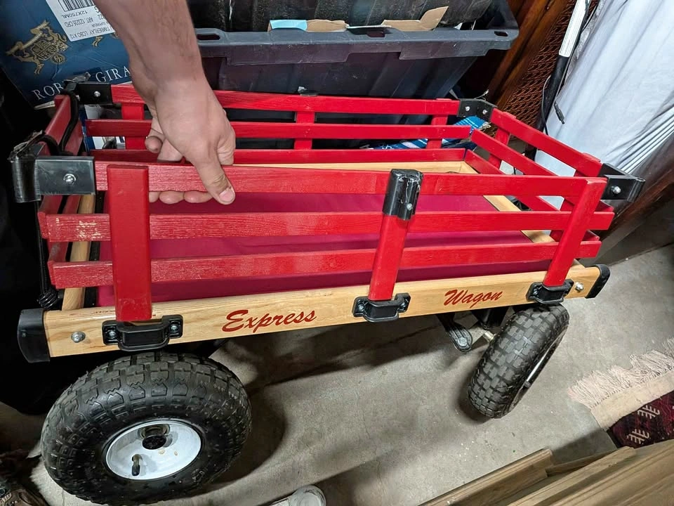 Kids Express Wagon with Canopy