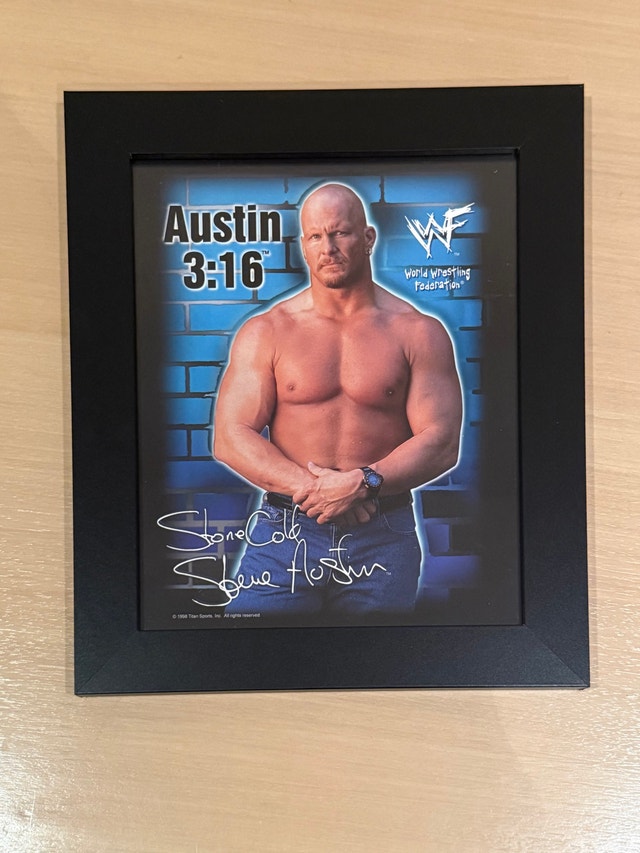 WWF Stone Cold Steve Austin Kane Framed Posters - photo 2