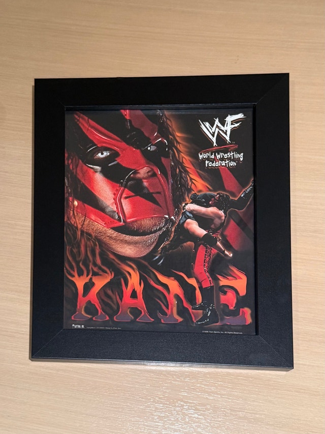 WWF Stone Cold Steve Austin Kane Framed Posters - photo 3