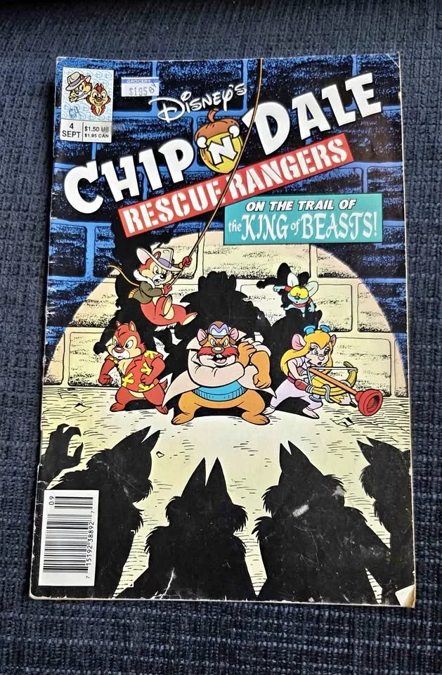 Chip 'n Dale Rescue Rangers #4 Comic Book