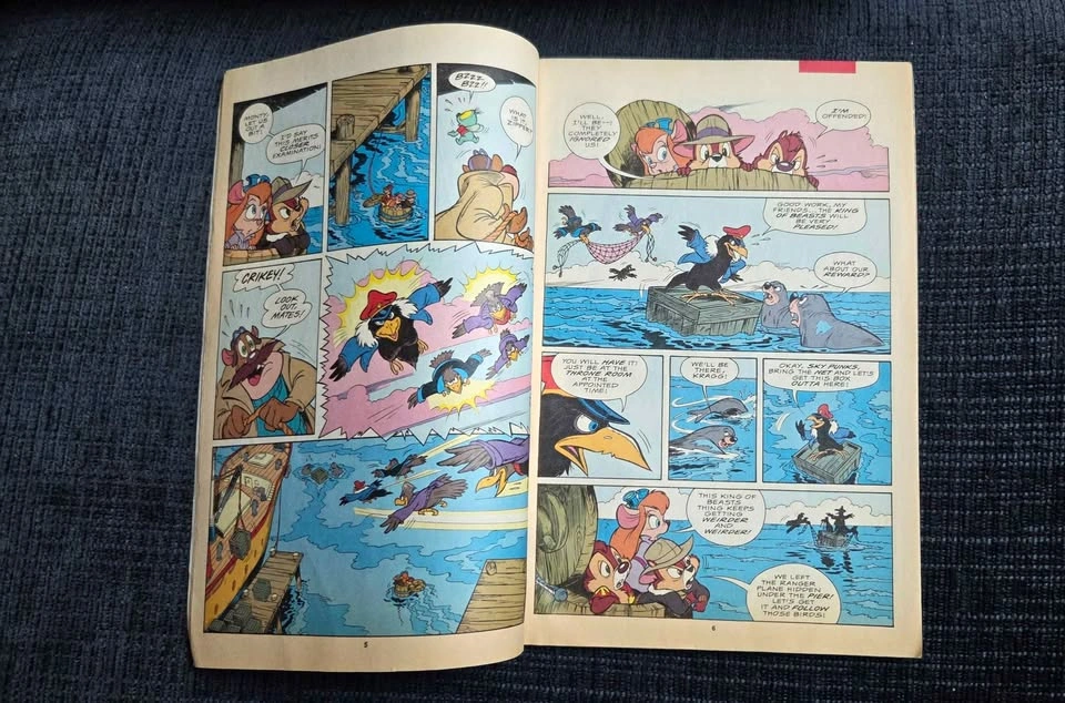 Chip 'n Dale Rescue Rangers #4 Comic Book - photo 3