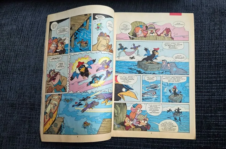 Chip 'n Dale Rescue Rangers #4 Comic Book - photo 3
