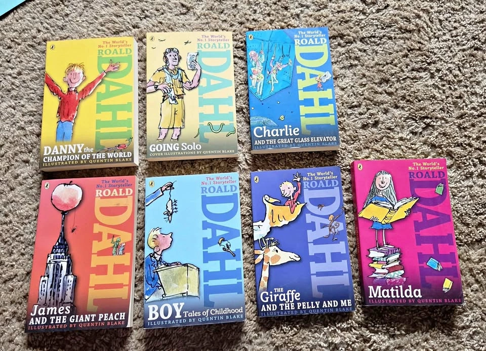 Roald Dahl Paperback Collection - Quentin Blake Illustrations