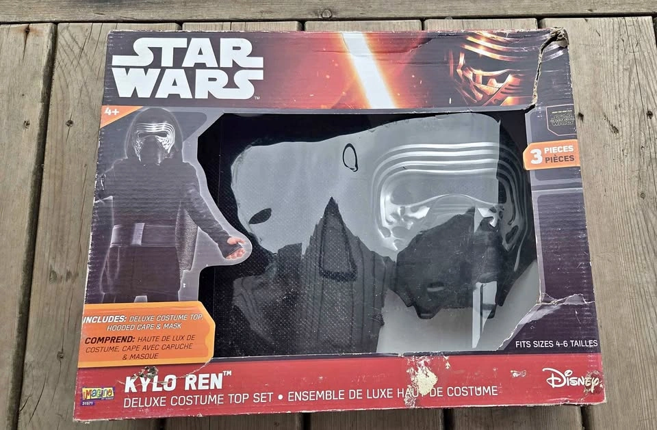 Star Wars Kylo Ren Deluxe Costume Top (Kids 4-6)