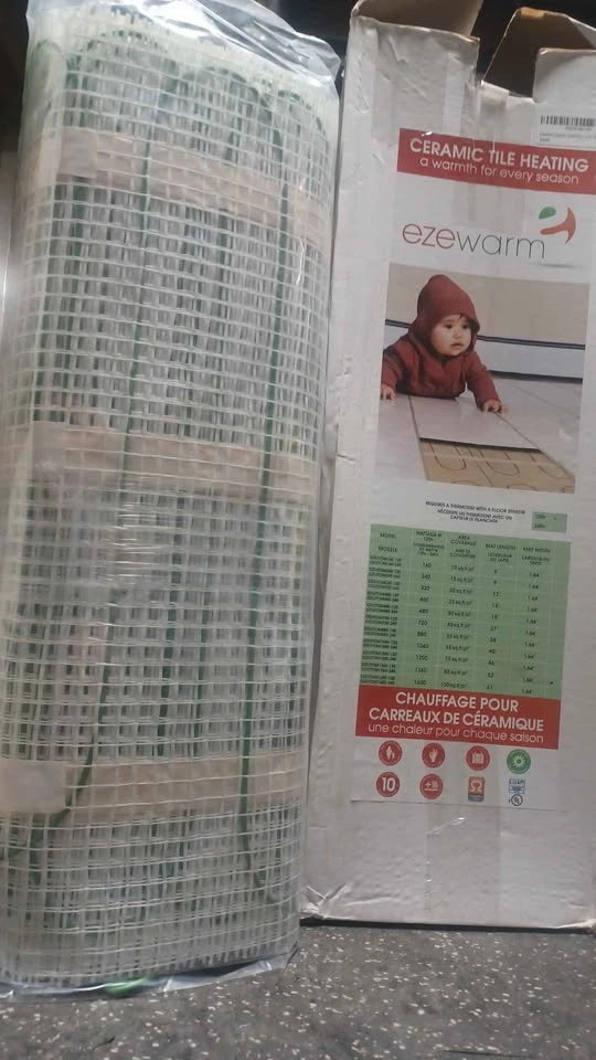 EzeWarm Radiant Floor Heating - 9 Boxes