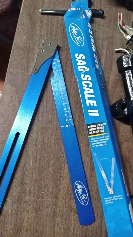 Motion Pro Sag Scale for Suspension Tuning