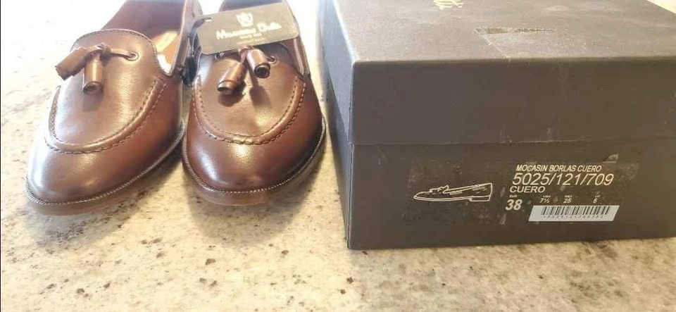 Brand New Leather Shoes - Massimo Dotti Loafers - Size 7.5 - Wom - photo 5