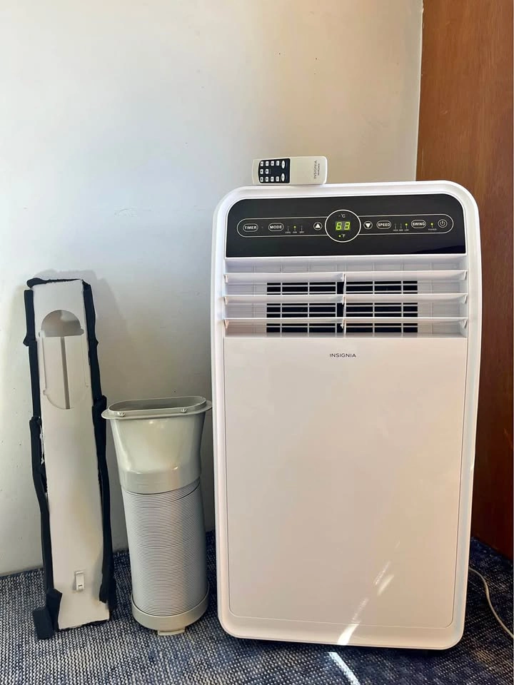 Insignia 12,000 BTU Portable AC – Remote + Window Kit
