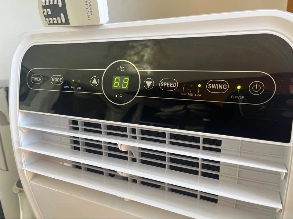 Insignia 12,000 BTU Portable AC – Remote + Window Kit - photo 2