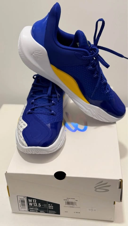 Under Armour Curry 11 "Dub Nation" Basketball Shoes - Men's 12 - photo 5