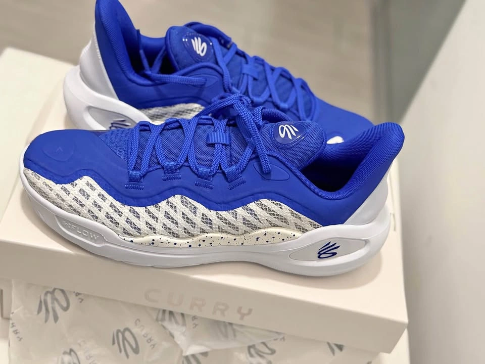 Under Armour Curry 11 Team Basketball Shoes - Royal Blue - Men's