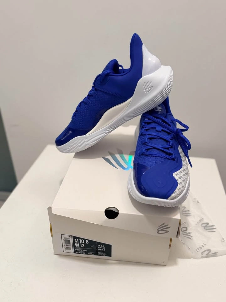Under Armour Curry 11 Team Basketball Shoes - Royal Blue - Men's - photo 5