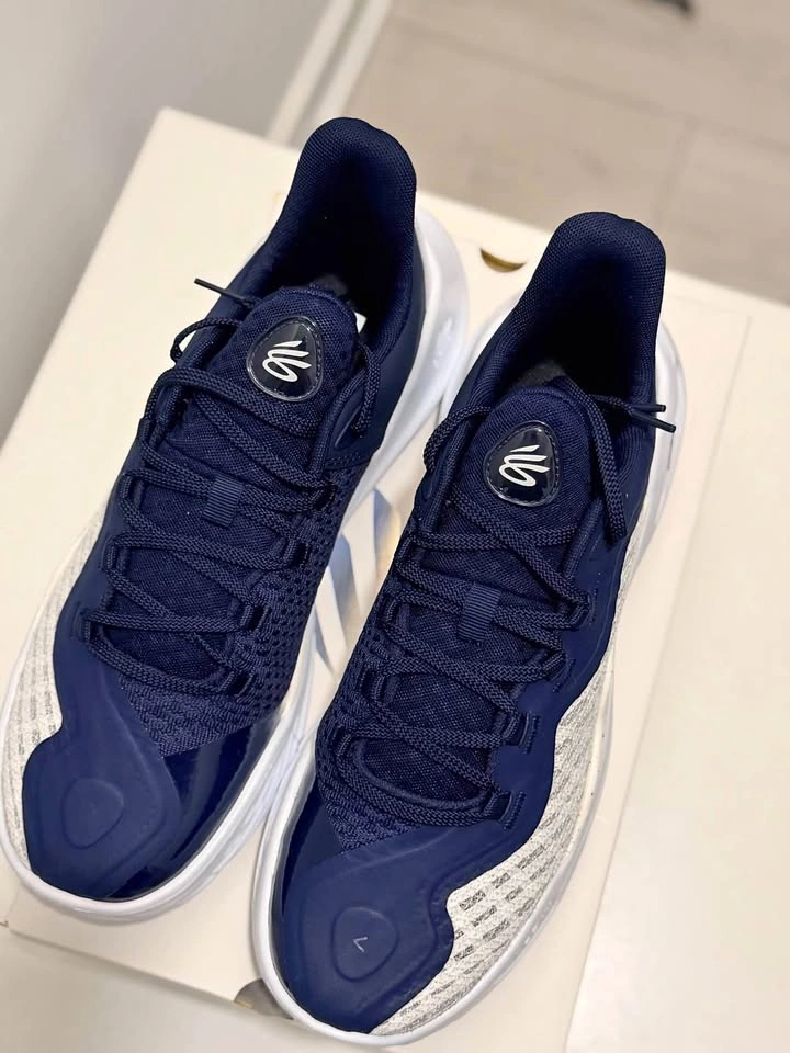 Under Armour Curry 11 Team Basketball Shoes - Navy - Men's 11