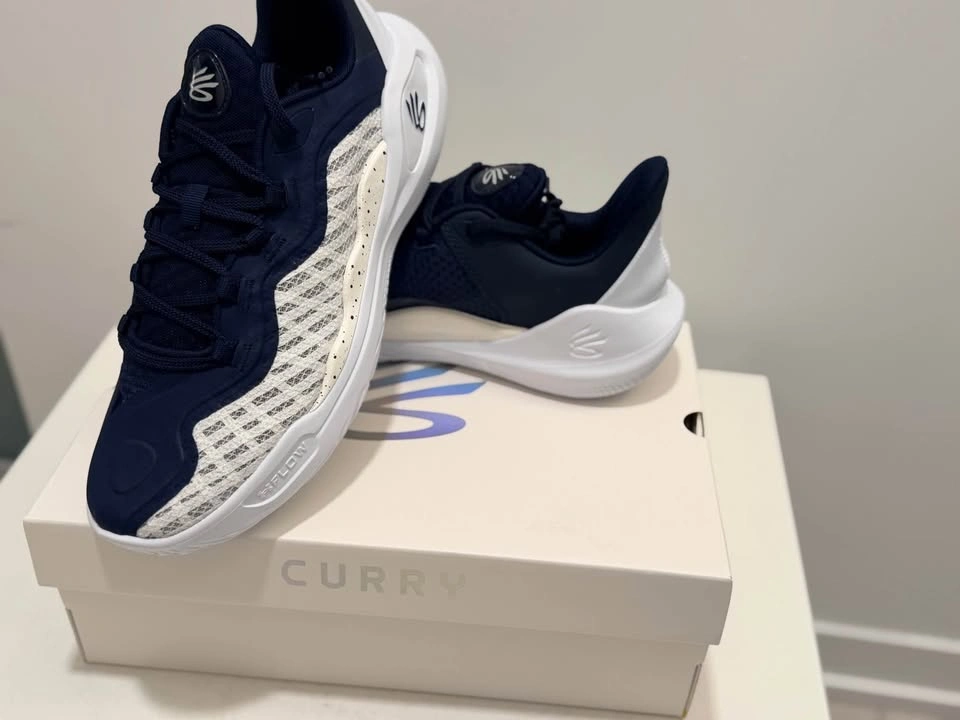 Under Armour Curry 11 Team Basketball Shoes - Navy - Men's 11 - photo 3