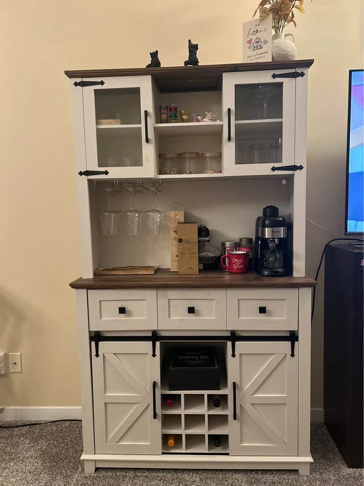 Modern LED Bar Cabinet – Like New (Remote + All Accessories Incl - photo 5