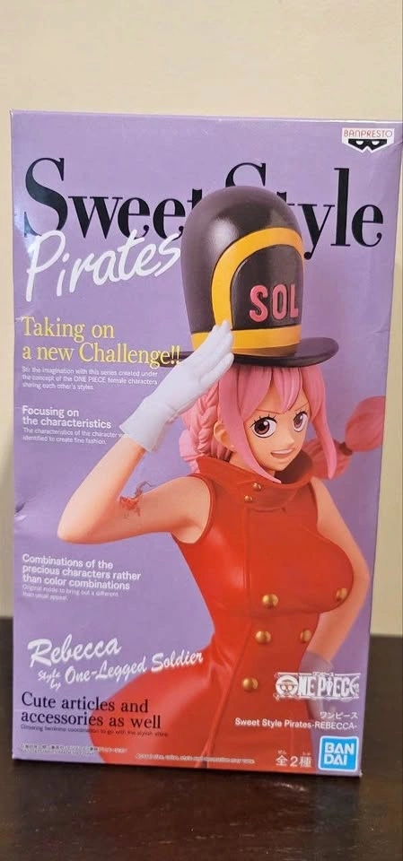 One Piece REBECCA figure Sweet Style Pirates Ver A BANPRESTO