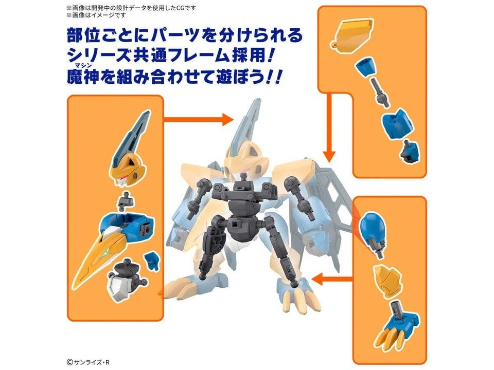 TENSHOHMARU - Mashin Hero Wataru Model Kit - photo 5