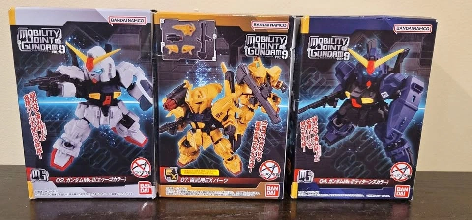 Gundam Bandai Mobility Joint Gundams